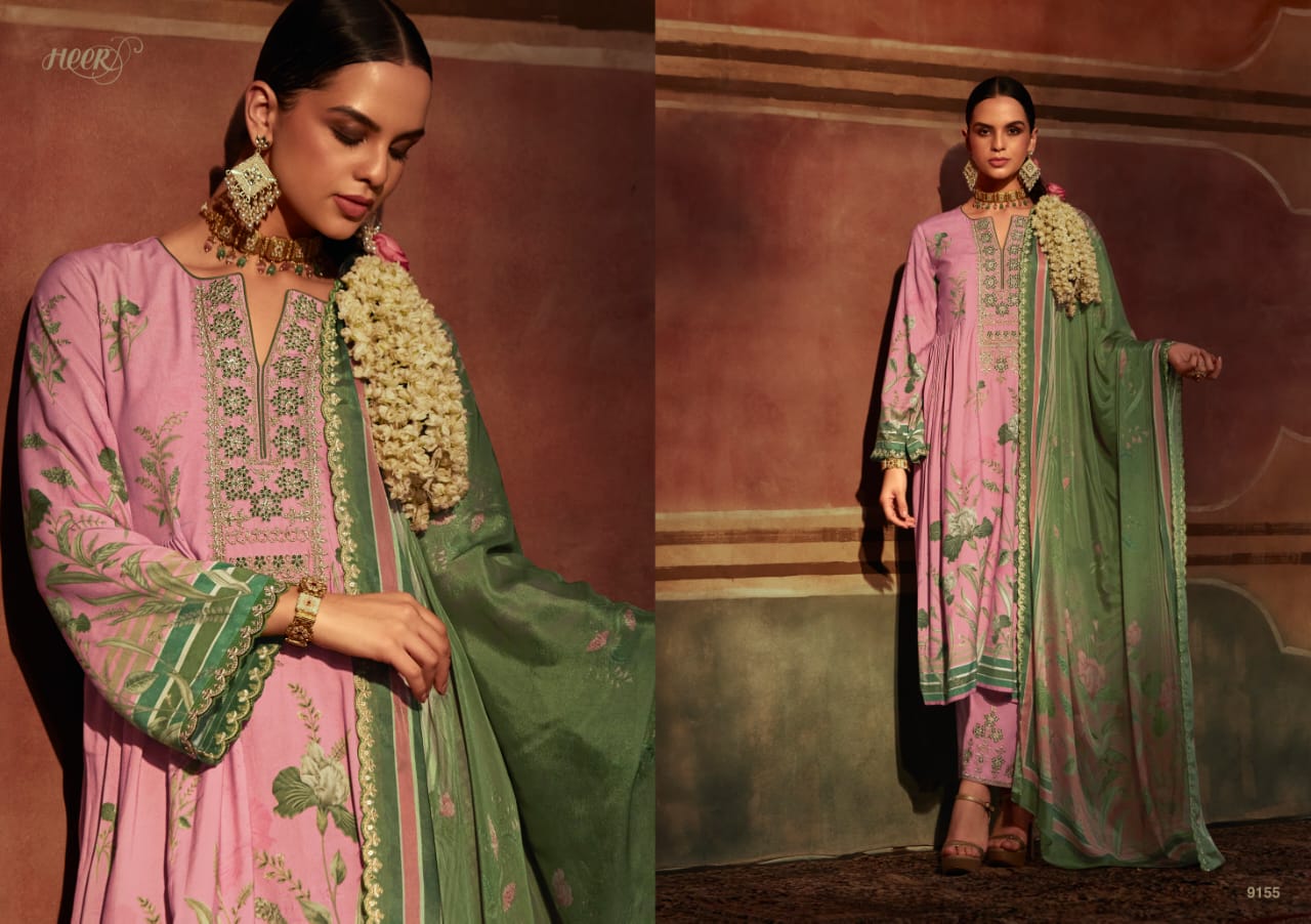 Zulfa By Kimora Pure Muslin Printed Embroidery Salwar Kameez Wholesale Shop In Surat